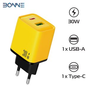 Củ sạc nhanh Bonne 30W BA24