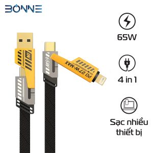 Cáp sạc nhanh Bonne BC24