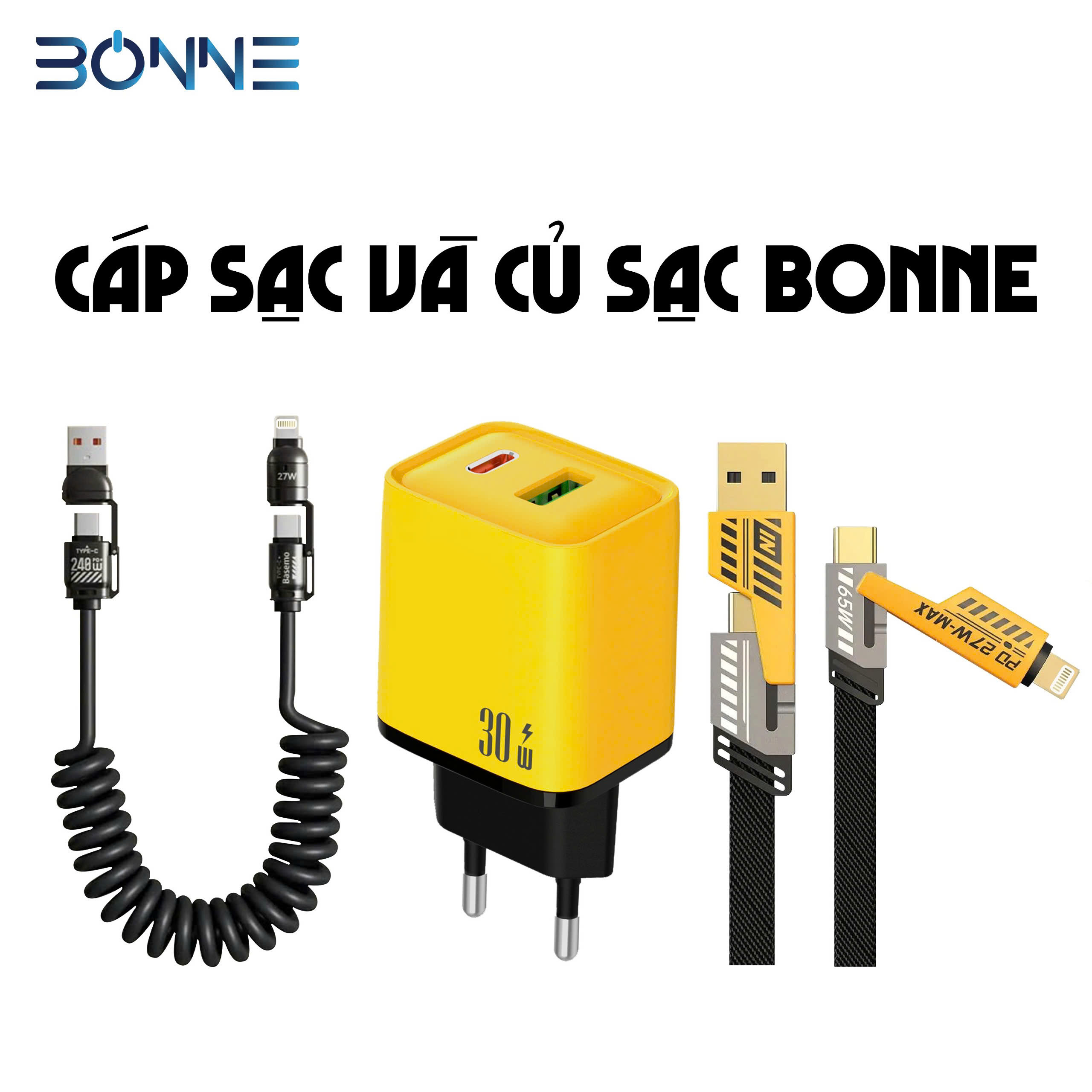 Củ Sạc, Cáp Sạc